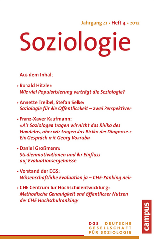 Soziologie 4.2012 - Georg Vobruba