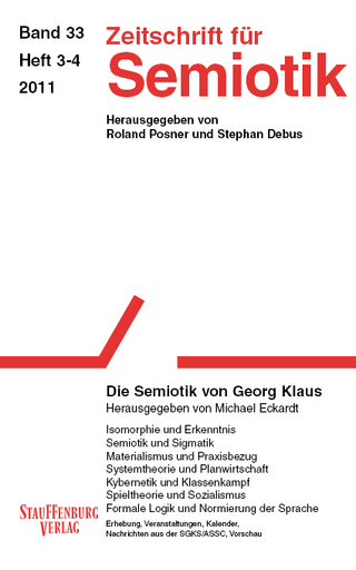Zeitschrift für Semiotik / Die Semiotik von Georg Klaus - Michael Eckardt