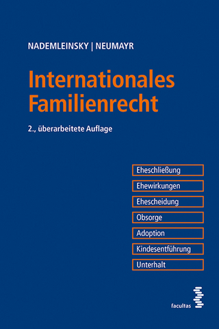 Internationales Familienrecht - Marco Nademleinsky; Matthias Neumayr