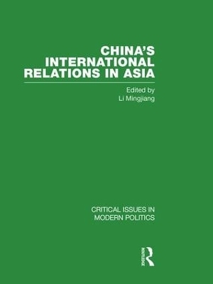 China's International Relations in Asia - Li Mingjiang