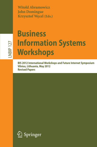 Business Information Systems Workshops - Witold Abramowicz; John Domingue; Krzysztof Wecel