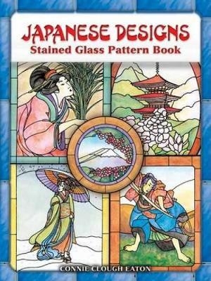 Japanese Designs Stained Glass Pattern Book - Connie Clough Eaton