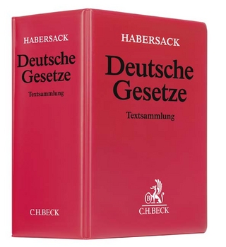 Deutsche Gesetze - Heinrich Schönfelder; Mathias Habersack