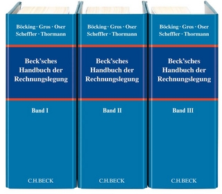 Beck'sches Handbuch der Rechnungslegung - Hans-Joachim Böcking; Marius Gros; Peter Oser …