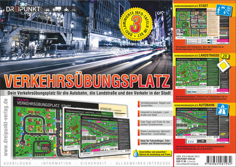 Info-Tafel-Set Verkehrsübungsplatz - Michael Schulze