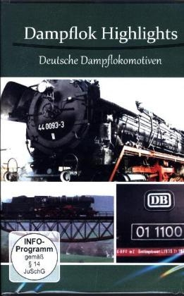 Dampflok Highlights - Deutsche Dampflokomotiven, 1 DVD