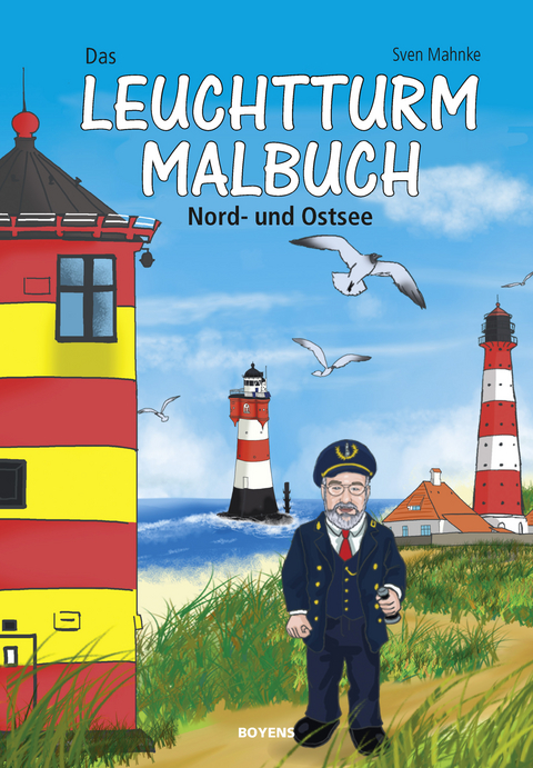 Das Leuchtturm-Malbuch - Sven Mahnke