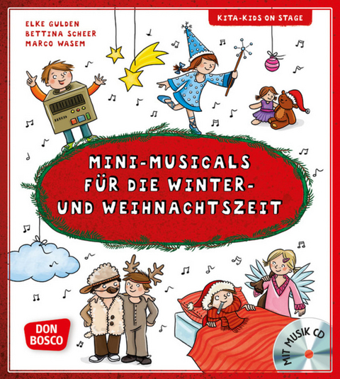 Mini-Musicals für die Winter- und Weihnachtszeit, m. Audio-CD - Elke Gulden, Bettina Scheer