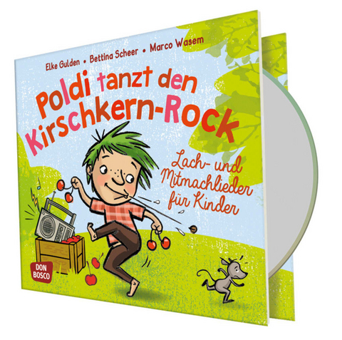 Poldi tanzt den Kirschkern-Rock, Audio-CD - Elke Gulden, Bettina Scheer