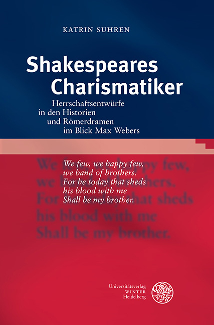 Shakespeares Charismatiker - Katrin Suhren