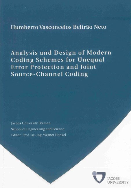Analysis and Design of Modern Coding Schemes for Unequal Error Protection and Joint Source-Channel Coding - Humberto Vasconcelos Beltrão Neto