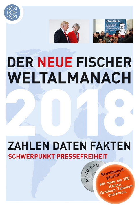 Der neue Fischer Weltalmanach 2018 mit CD-ROM - 