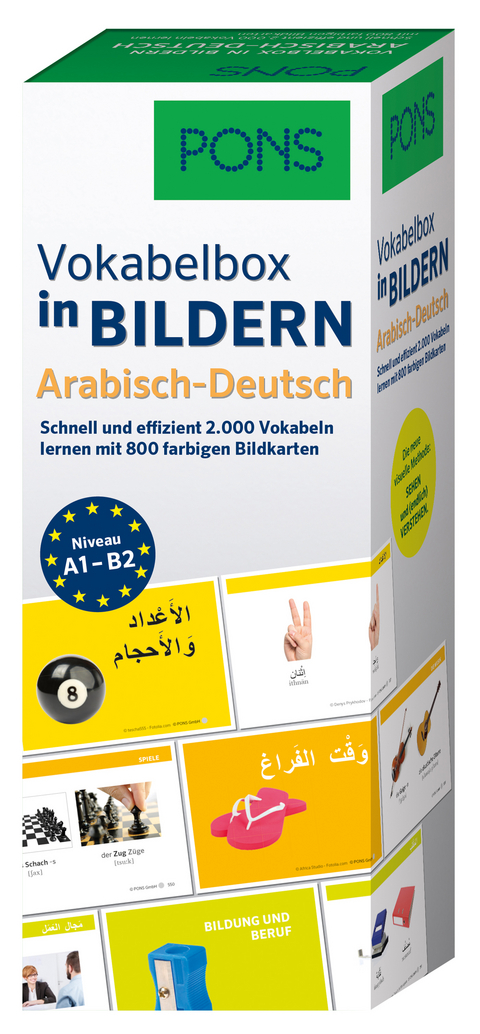 PONS Vokabelbox in Bildern Arabisch-Deutsch - 