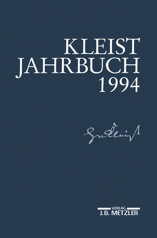 Kleist-Jahrbuch 1994 - Hans Joachim Kreutzer