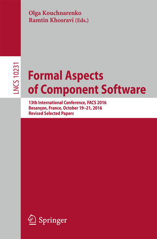 Formal Aspects of Component Software - Olga Kouchnarenko; Ramtin Khosravi