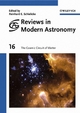 Reviews in Modern Astronomy