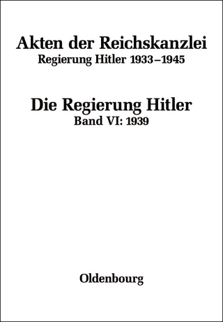 Akten der Reichskanzlei, Regierung Hitler 1933-1945 / 1939 - Friedrich Hartmannsgruber
