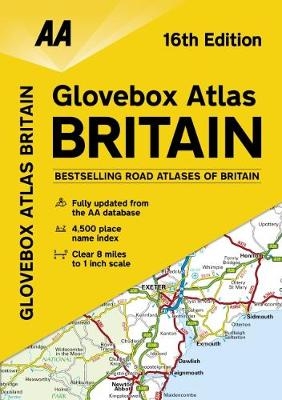 AA Glovebox Atlas Britain - AA Publishing