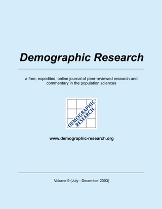 Demographic Research, Volume 9 - Max-Planck-Institute für demograf. Forschung