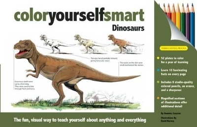Color Yourself Smart: Dinosaurs - Dominic Couzens