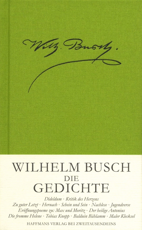 Die Gedichte - Wilhelm Busch
