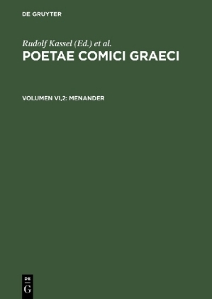 Poetae Comici Graeci / Menander - Rudolf Kassel; Colin Austin