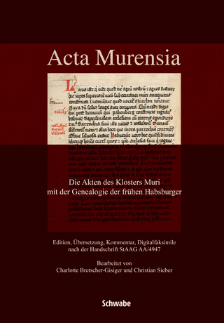 Acta Murensia - Christian Sieber; Charlotte Bretscher; Staatsarchiv Aargau