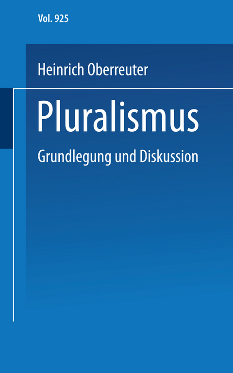 Pluralismus - 
