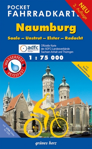 Pocket-Fahrradkarte Naumburg, Saale-Unstrut-Elster-Radacht - Lutz Gebhardt