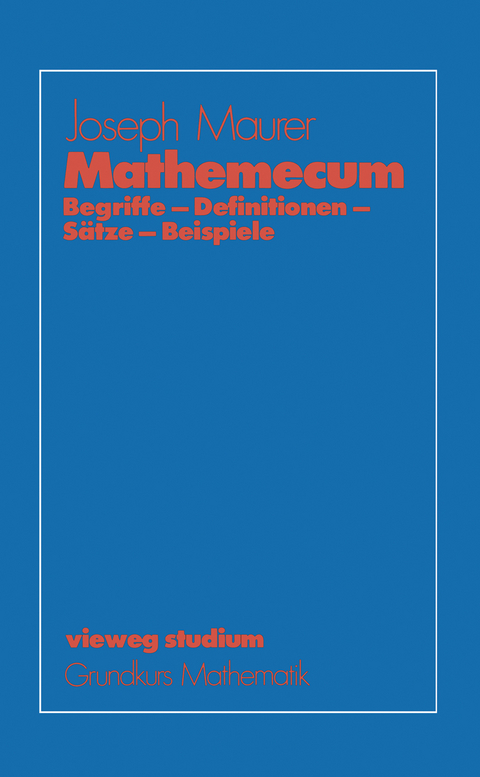 Mathemecum - Joseph Maurer