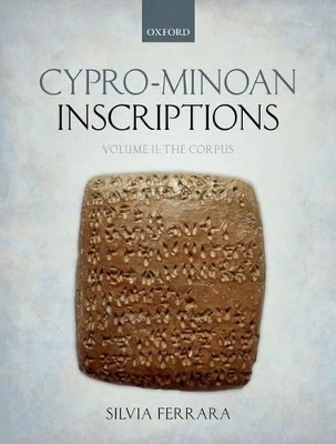 Cypro-Minoan Inscriptions - Silvia Ferrara