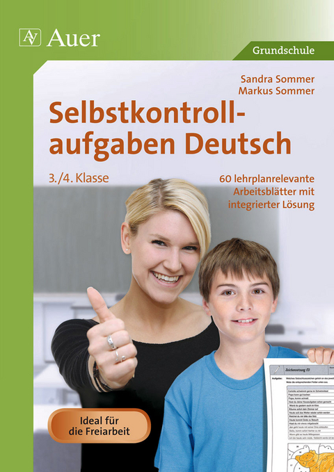 Selbstkontrollaufgaben Deutsch 3.-4. Klasse - Sandra Sommer, Markus Sommer