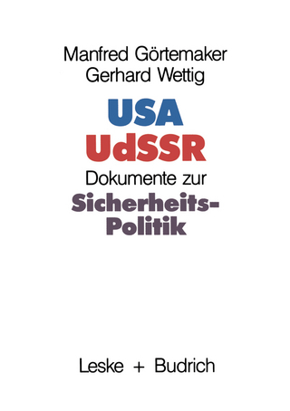 USA ? UdSSR - Manfred Görtemaker