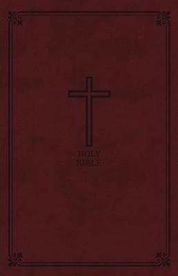KJV Holy Bible: Personal Size Giant Print with 43,000 Cross References, Burgundy Leathersoft, Red Letter, Comfort Print (Thumb Indexed): King James Version -  Thomas Nelson