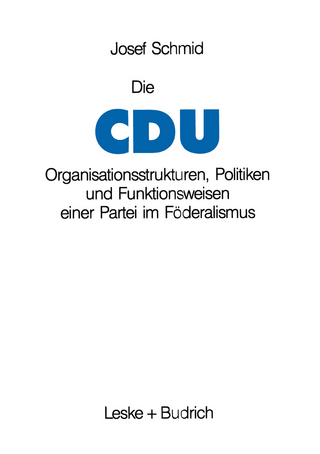 Die CDU - Josef Schmid