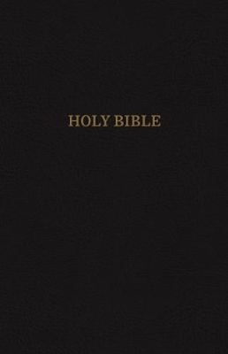 KJV Holy Bible: Personal Size Giant Print with 43,000 Cross References, Black Leather-Look, Red Letter, Comfort Print: King James Version -  Thomas Nelson
