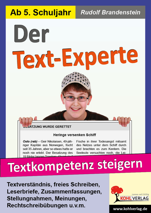 Der Text-Experte - Rudolf Brandenstein