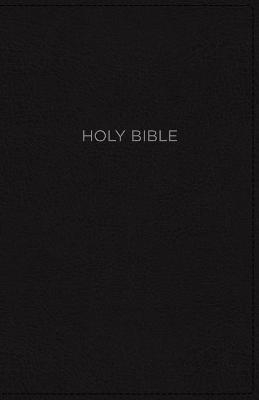 NKJV, Thinline Bible, Compact, Leathersoft, Black, Red Letter, Comfort Print -  Thomas Nelson