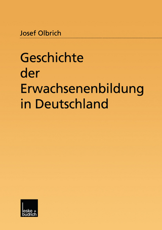 Geschichte der Erwachsenenbildung in Deutschland - Josef Olbrich
