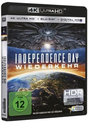 Independence Day 2 4K, 2 UHD-Blu-rays