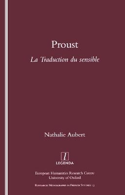 Proust - Nathalie Aubert