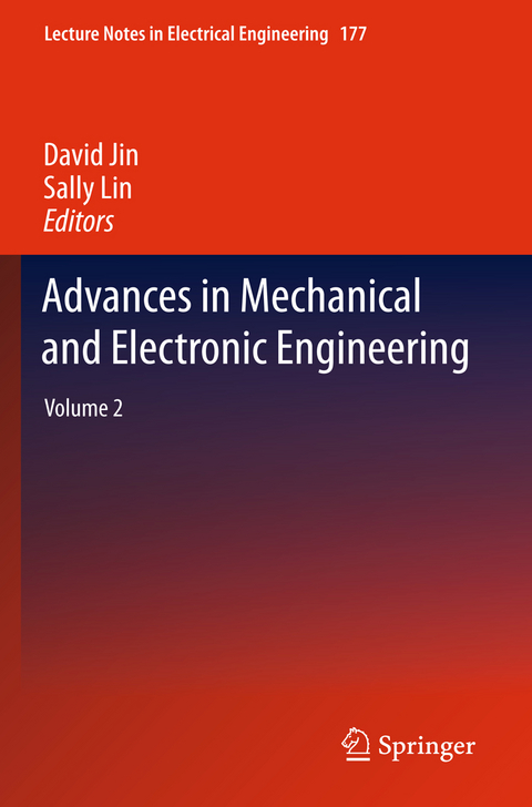 Advances in Mechanical and Electronic Engineering - 