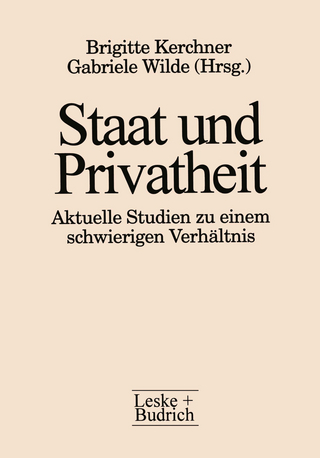 Staat und Privatheit - Brigitte Kerchner