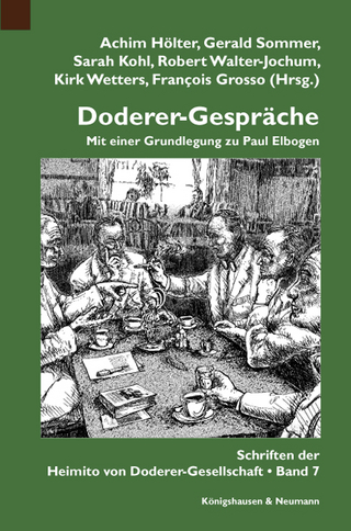 Doderer-Gespräche - François Grosso; Achim Hölter; Gerald Sommer; Robert Walter; Kirk Wetters