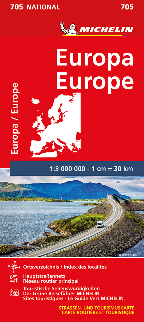 Michelin Karte Europa. Europe - 