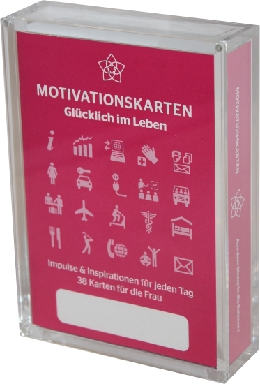 Glücklich im Leben - Motivationskartenset für Frauen als positive Impulsgeber zur Selbstfindung und Inspiration - Marlis Homolac, Gerd Bruckner