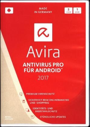 Avira AntiVirus Pro Android 2017 - 2 User, DVD-ROM