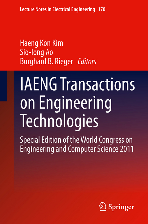 IAENG Transactions on Engineering Technologies - 