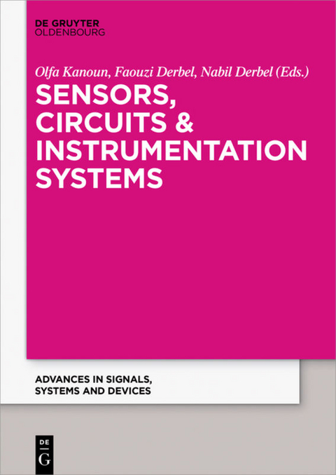Sensors, Circuits & Instrumentation Systems - 
