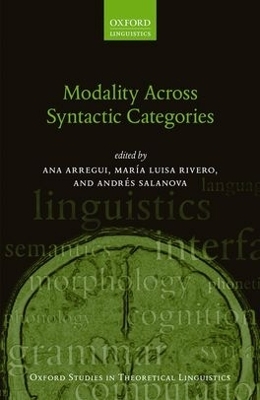 Modality Across Syntactic Categories - Ana Arregui; Maria Luisa Rivero; Andres Salanova